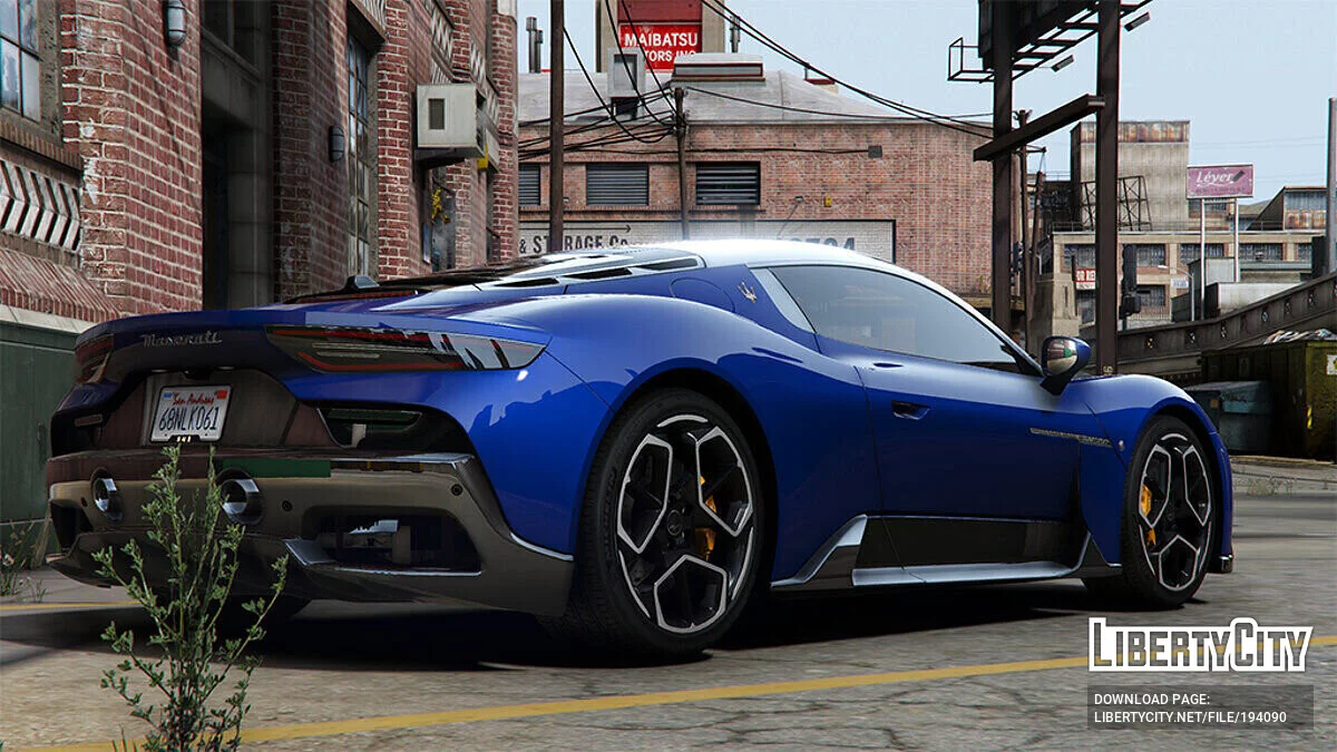 Maserati MC20 2021 v1.0 / GTA 5