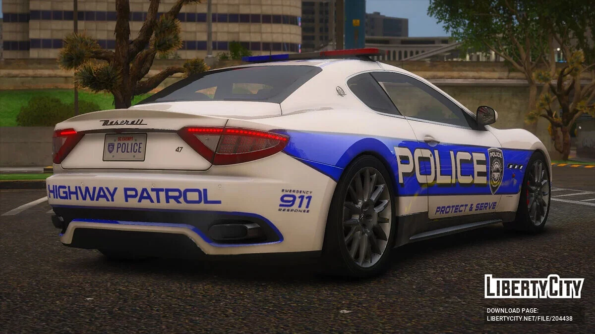 2009 Maserati GranTurismo S SCPD v1.0 / GTA 5