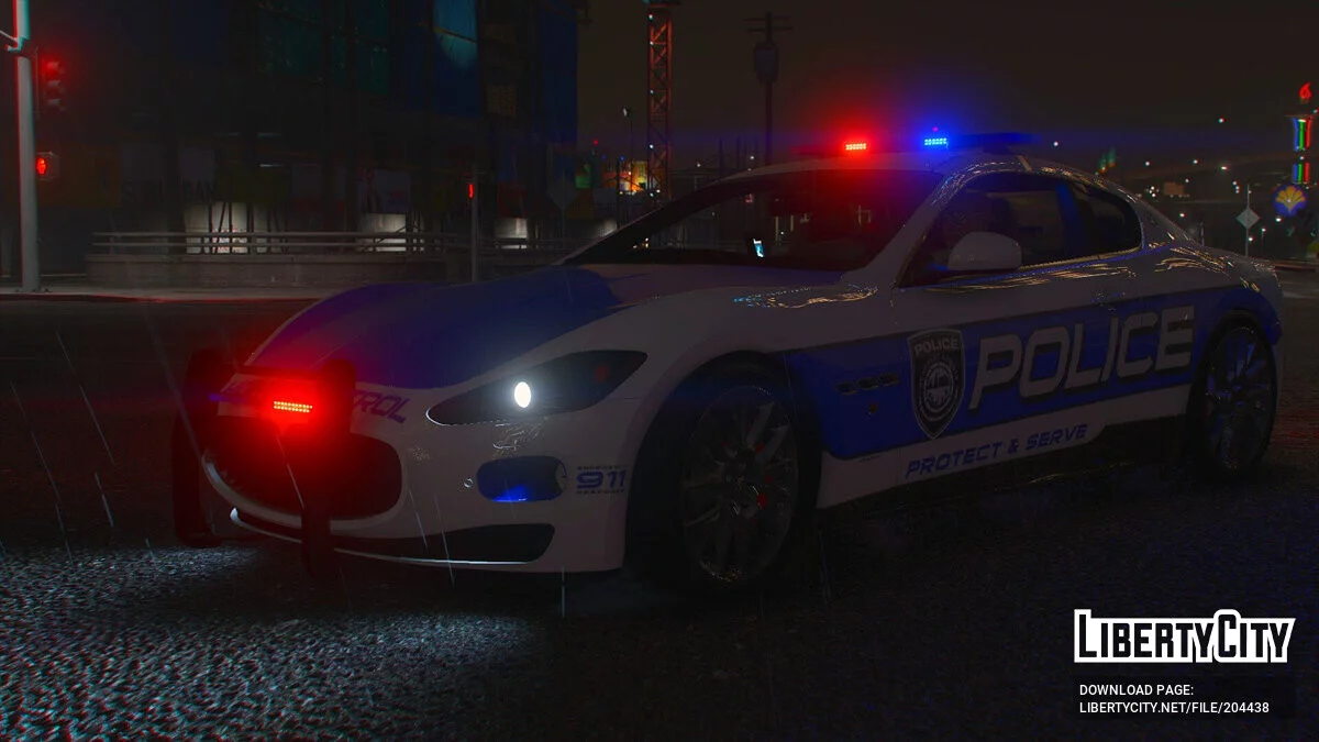 2009 Maserati GranTurismo S SCPD v1.0 / GTA 5
