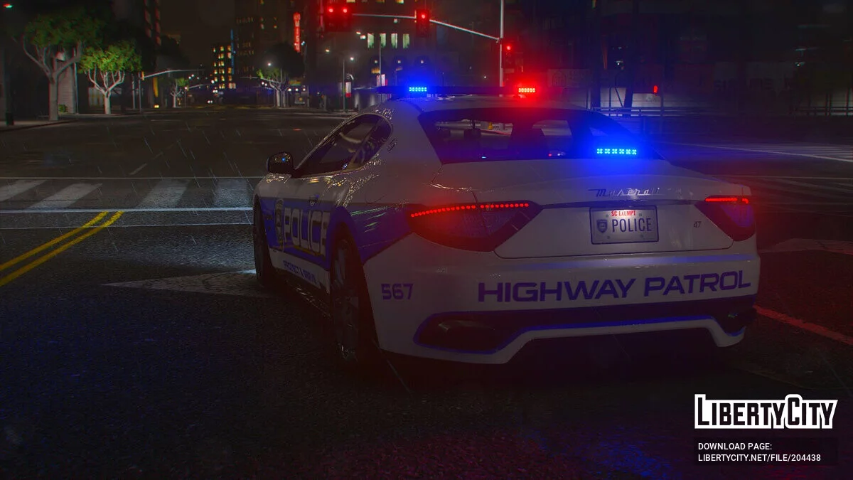2009 Maserati GranTurismo S SCPD v1.0 / GTA 5