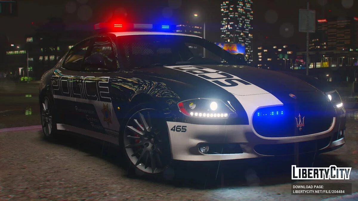 2009 Maserati Quattroporte Sport GTS SCPD v1.0 / GTA 5