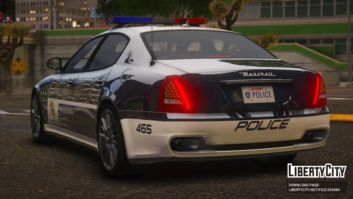 2009 Maserati Quattroporte Sport GTS SCPD v1.0 / GTA 5