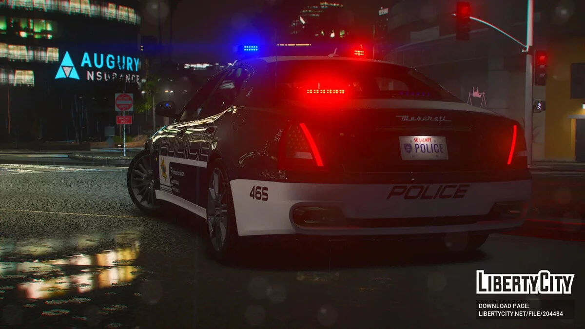 2009 Maserati Quattroporte Sport GTS SCPD v1.0 / GTA 5