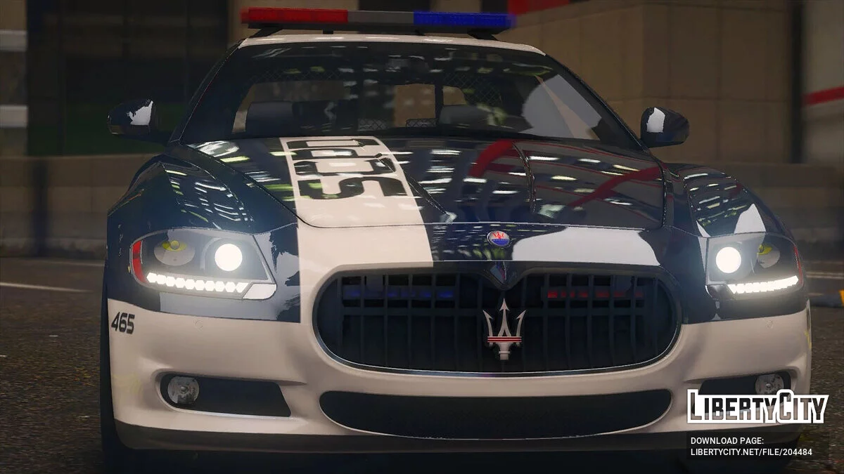 2009 Maserati Quattroporte Sport GTS SCPD v1.0 / GTA 5