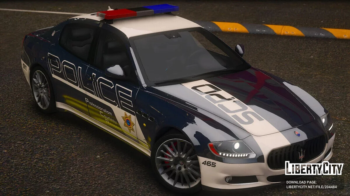 2009 Maserati Quattroporte Sport GTS SCPD v1.0 / GTA 5