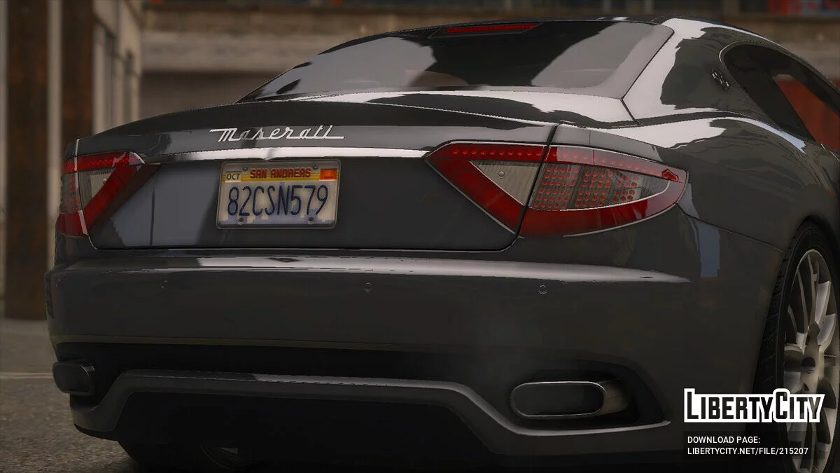 2009 Maserati GranTurismo S v1.0 / GTA 5