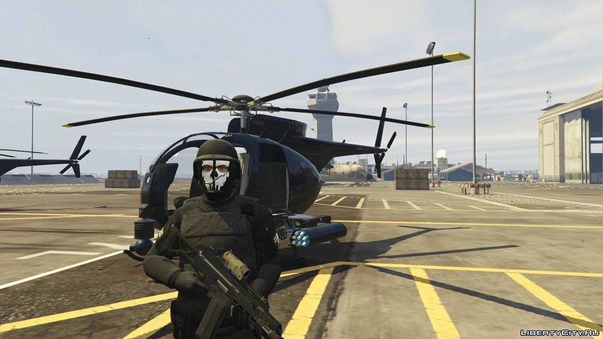 Call of Duty: Ghosts Mask Pack (MP Freemode Male) / GTA 5
