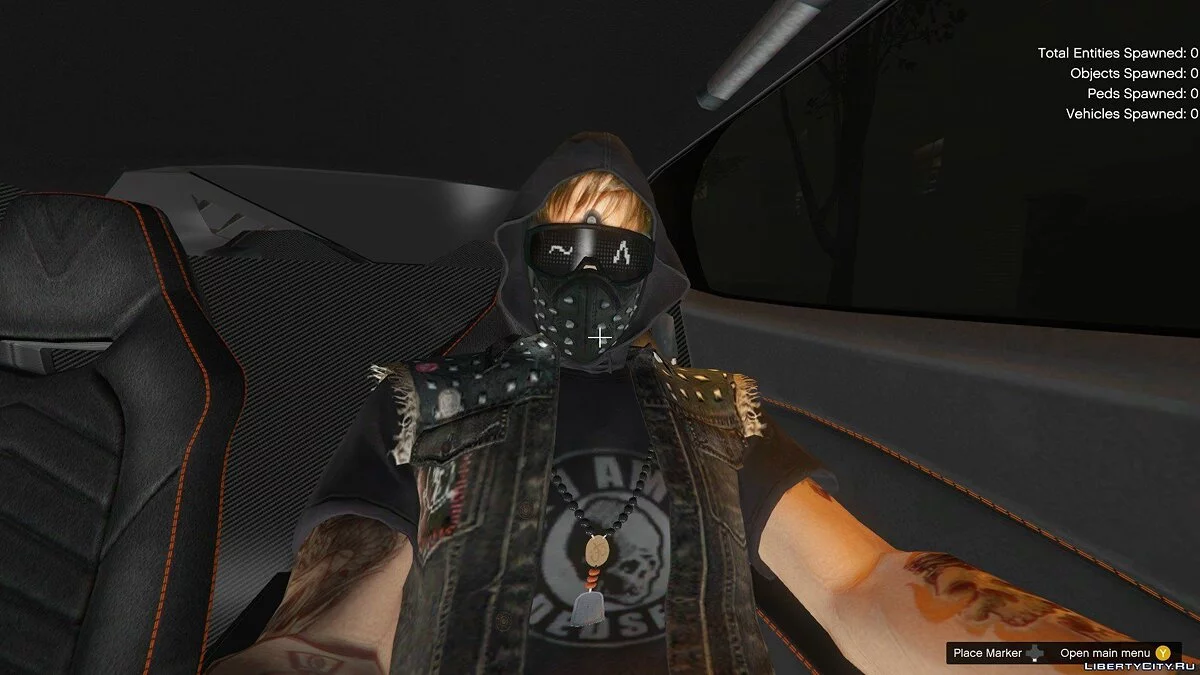 WatchDogs 2 Wrench Mask for MP Male / GTA 5