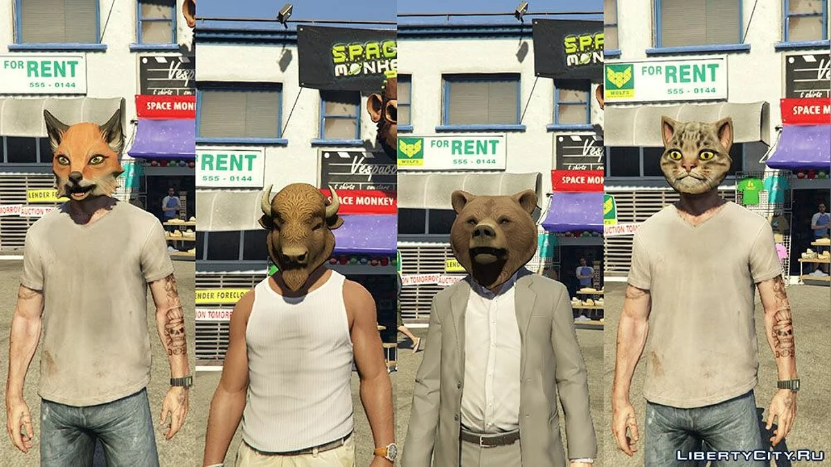 Masks From Online GTA V v2.1 / GTA 5