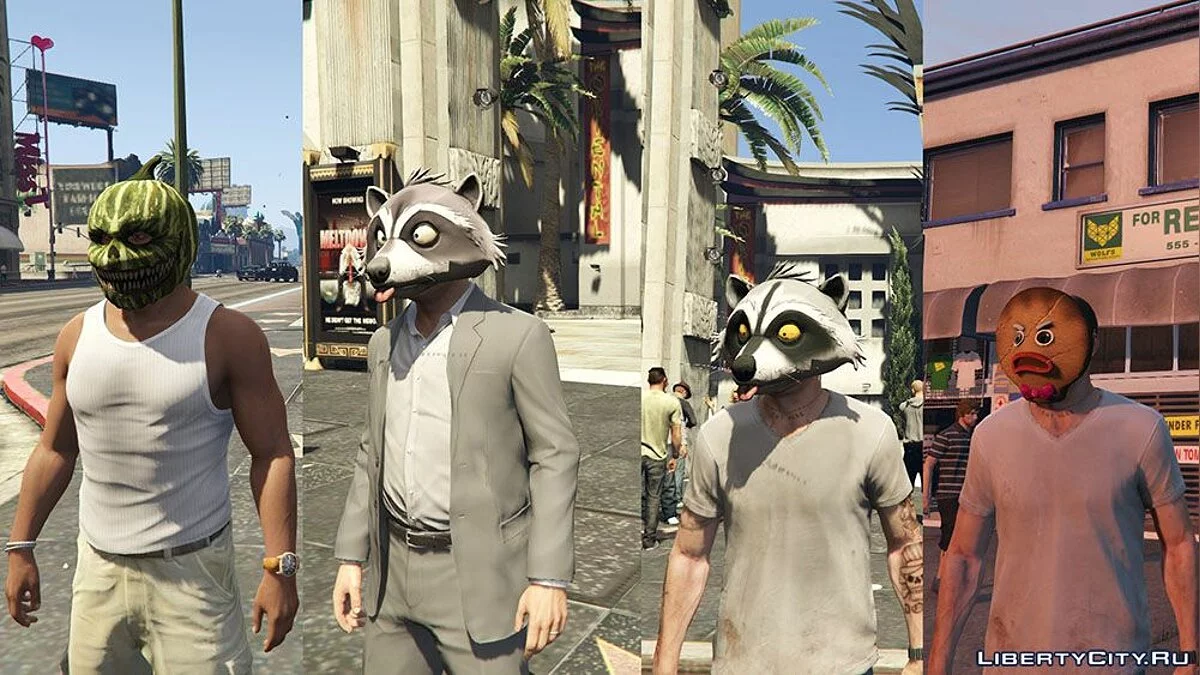 Masks From Online GTA V v2.1 / GTA 5