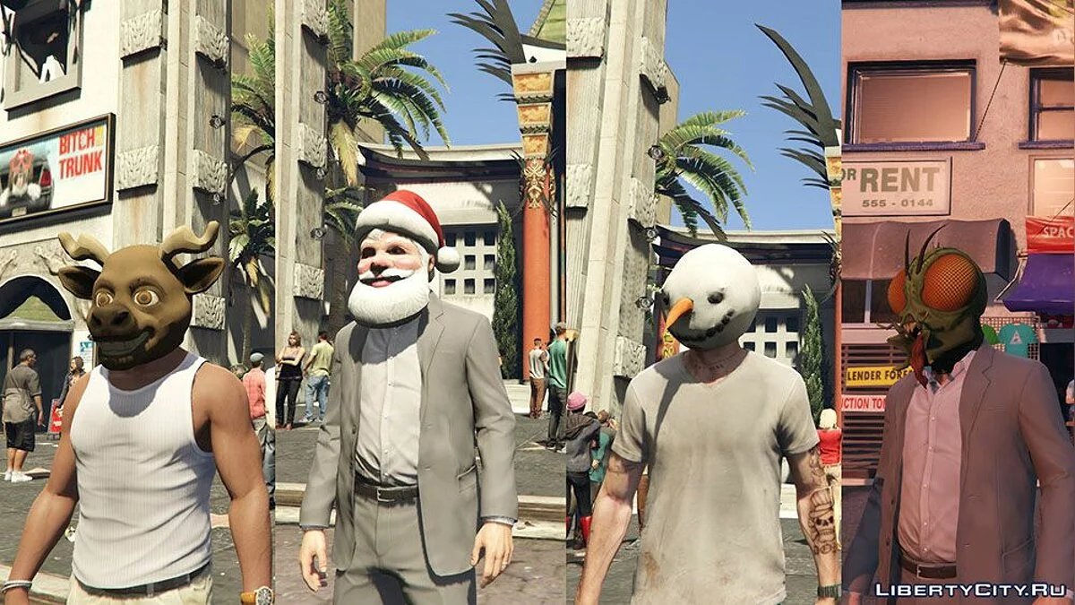 Masks From Online GTA V v2.1 / GTA 5