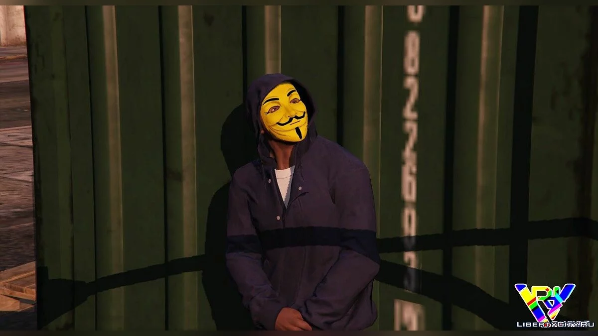 Маска Анонимуса для Франклина / GTA 5