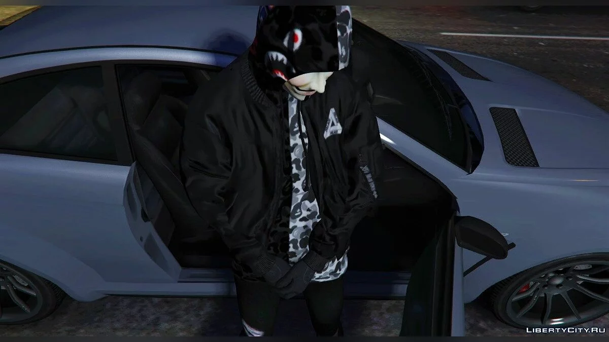 Маска Анонимуса для Франклина / GTA 5