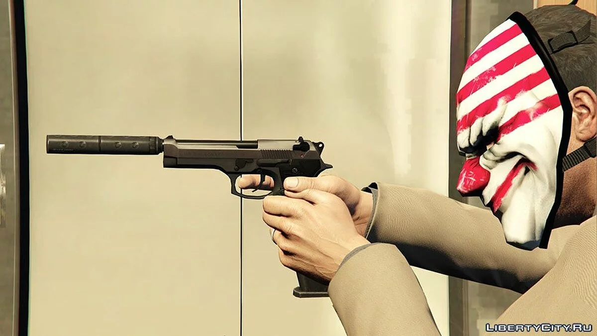 Маска Далласа из игры PAYDAY 2 / GTA 5