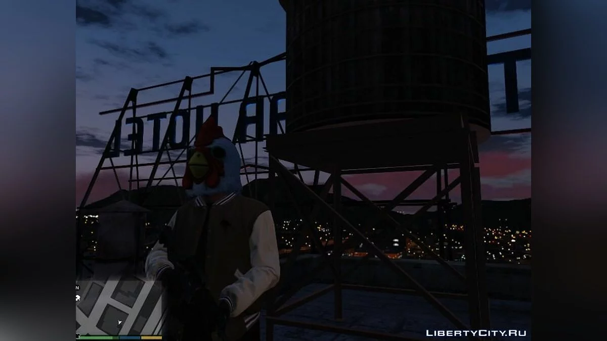 Маска Ричарда из игры Hotline Miami / GTA 5