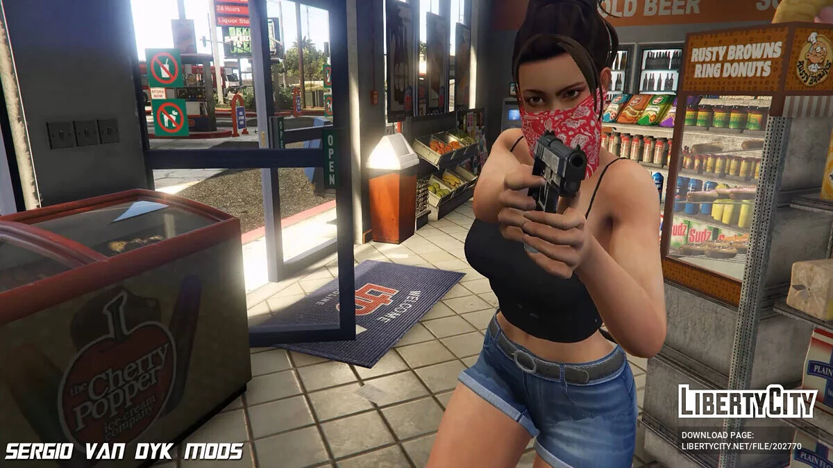 Люсия из GTA 6 (Повседневный внешний вид) / GTA 5