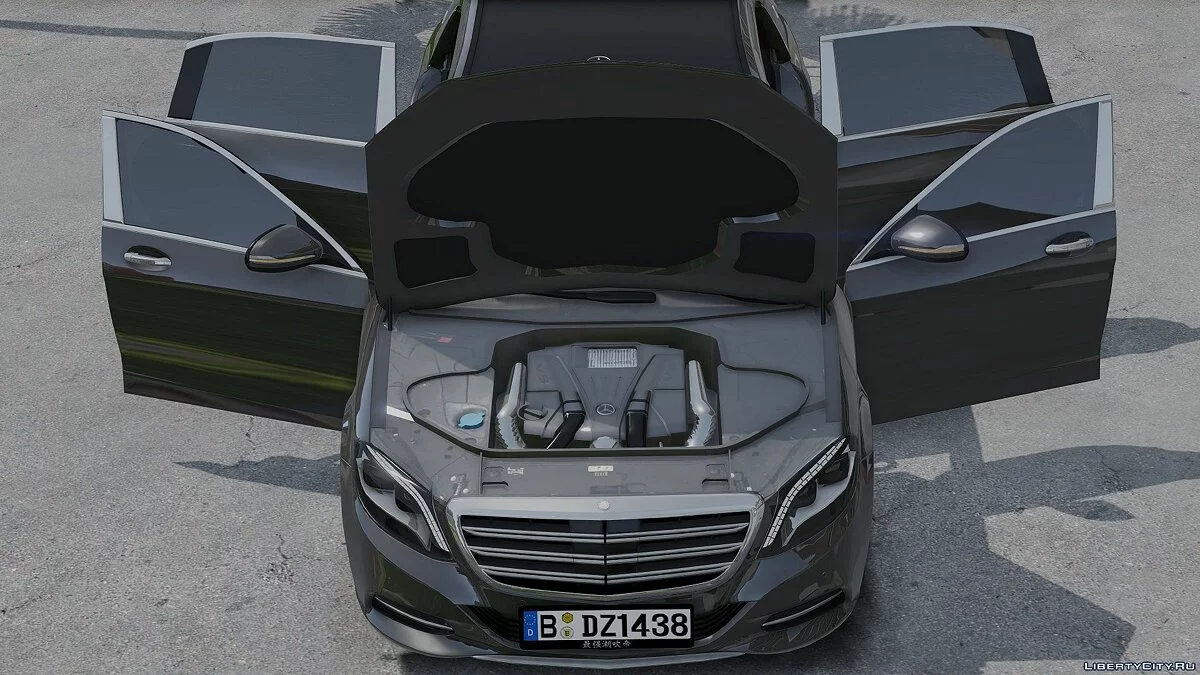2017 Maybach S600L (add-on) 1.0 / GTA 5