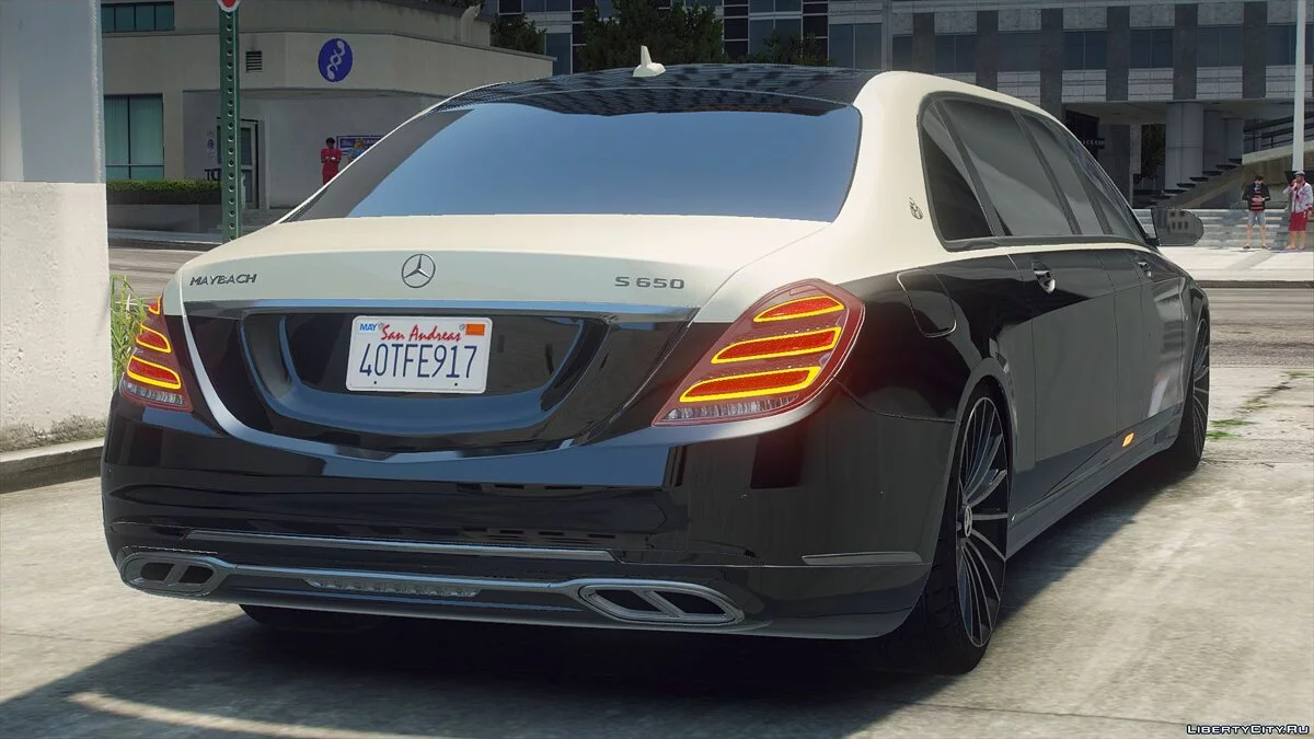 2019 Mercedes-Maybach S650 Pullman [Addon] v.1.01 / GTA 5