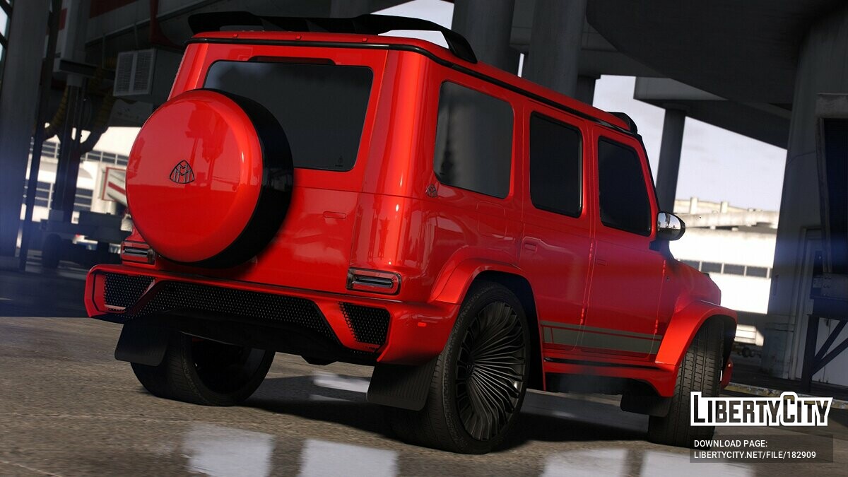 Скачать Mercedes Maybach G900 EmrHusmen Edition для GTA 5