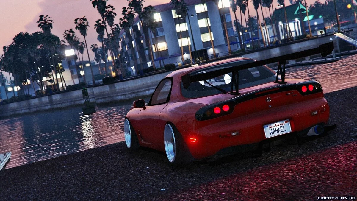 Mazda RX7 FD3S Stanced / Cambered / GTA 5