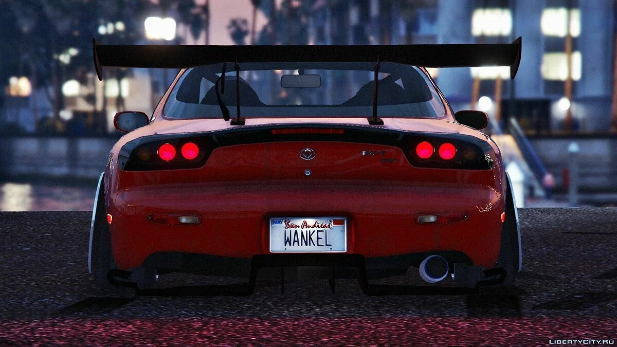 Mazda RX7 FD3S Stanced / Cambered / GTA 5