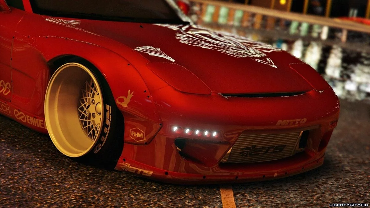 Mazda RX7 Rocket Bunny [+ Template] / GTA 5