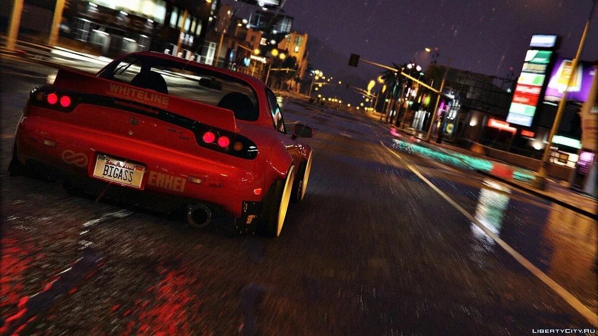 Mazda RX7 Rocket Bunny [+ Template] / GTA 5