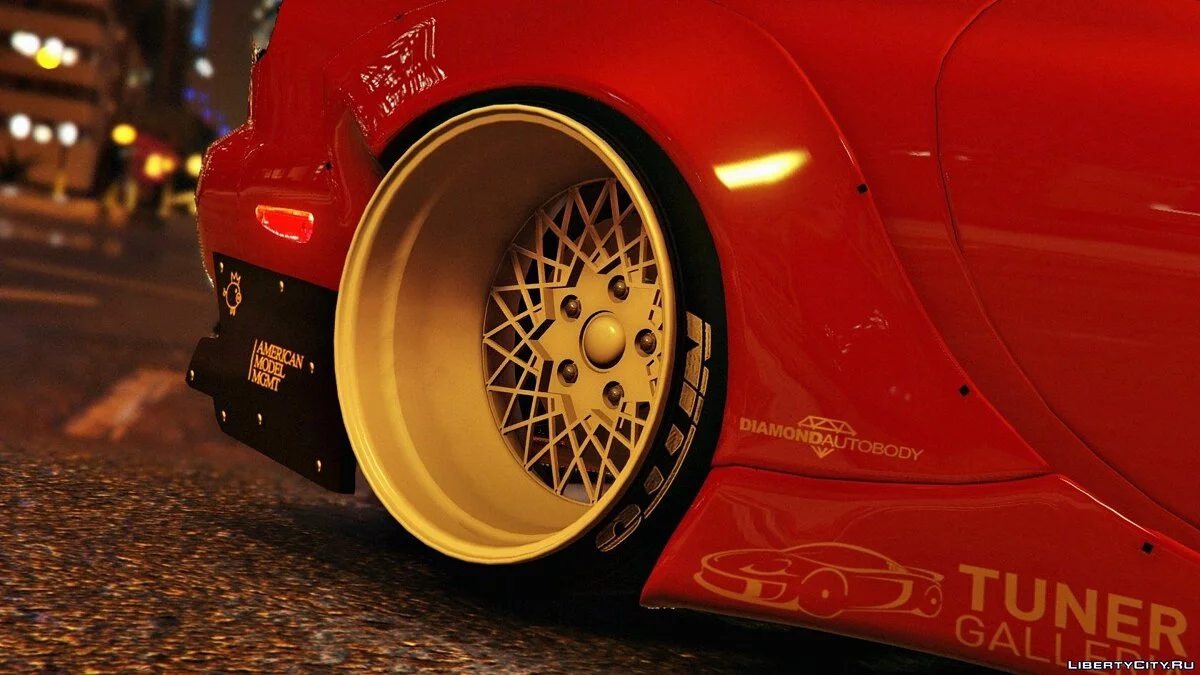 Mazda RX7 Rocket Bunny [+ Template] / GTA 5