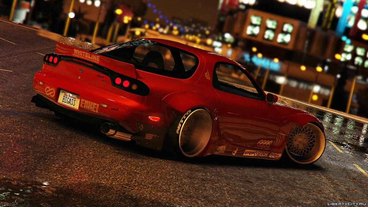 Mazda RX7 Rocket Bunny [+ Template] / GTA 5