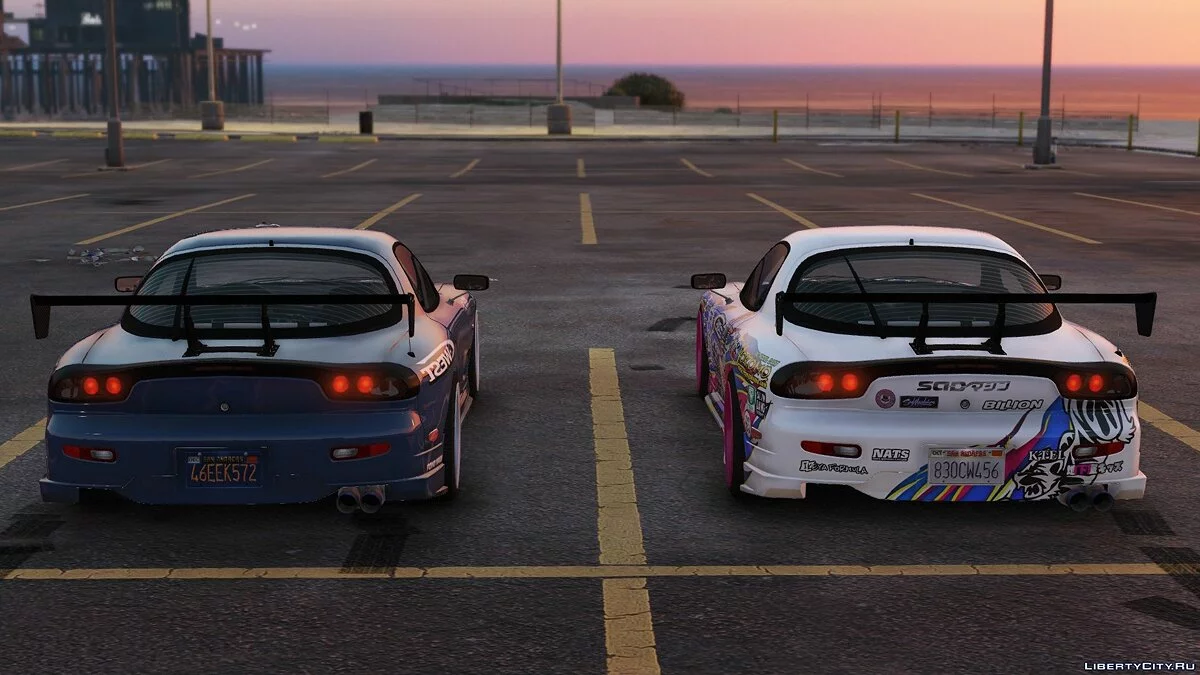 Mazda RX7 C-West [Add-On / Replace | Livery | Template] 1.5 / GTA 5