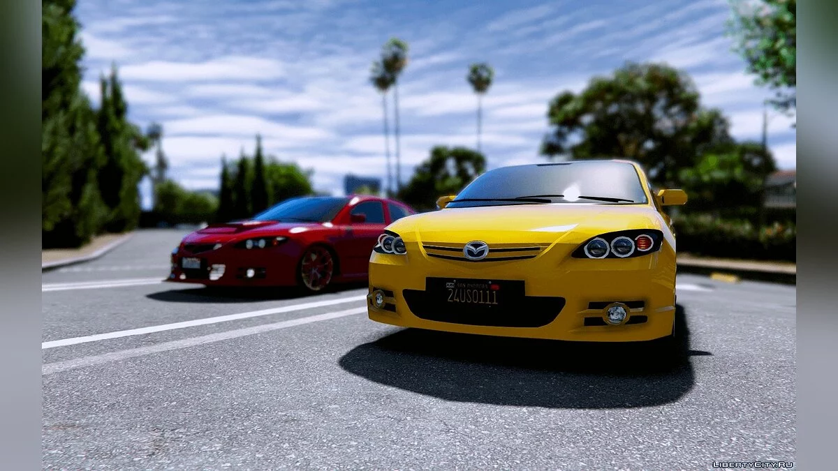 Mazda3 2008 [Add-On / Replace] 1.1 / GTA 5