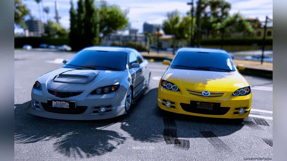 Mazda3 2008 [Add-On / Replace] 1.1 / GTA 5