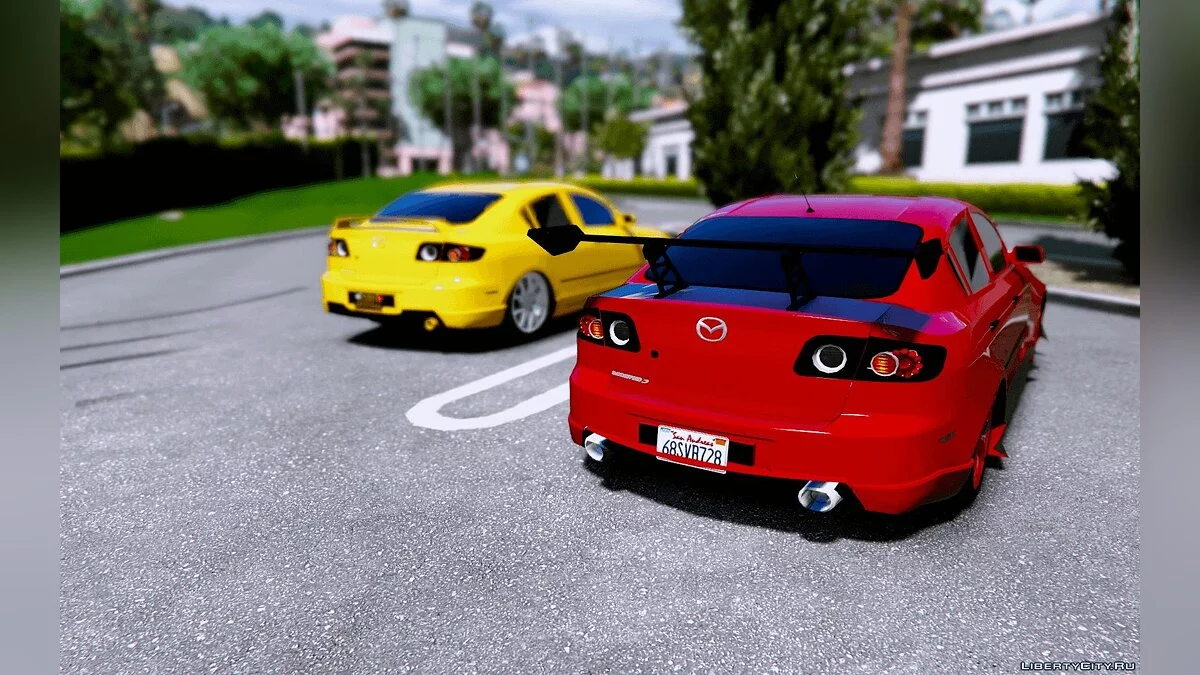 Mazda3 2008 [Add-On / Replace] 1.1 / GTA 5