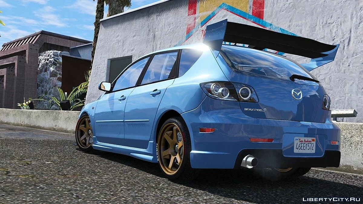 2009 Mazda Speed 3 [ Add-on / Tuning / Livery / Template ] version 1.0 / GTA 5