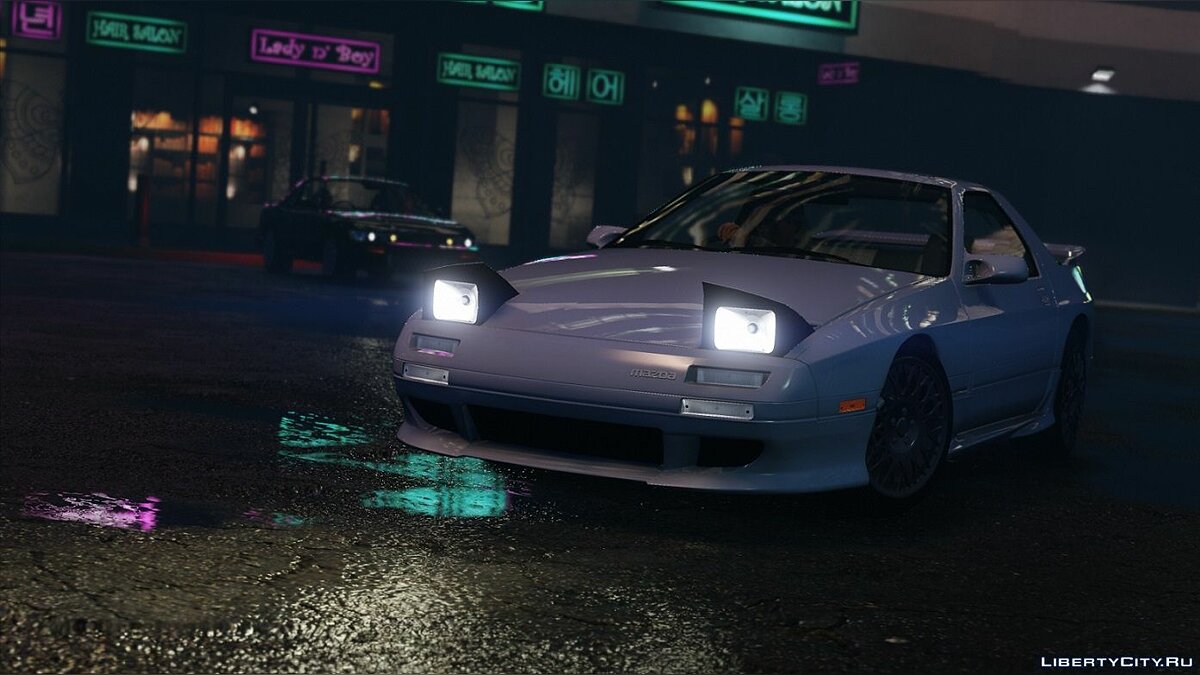 Скачать Mazda RX-7 FC3S [Add-On | Tuning | Template] 1.2 для GTA 5