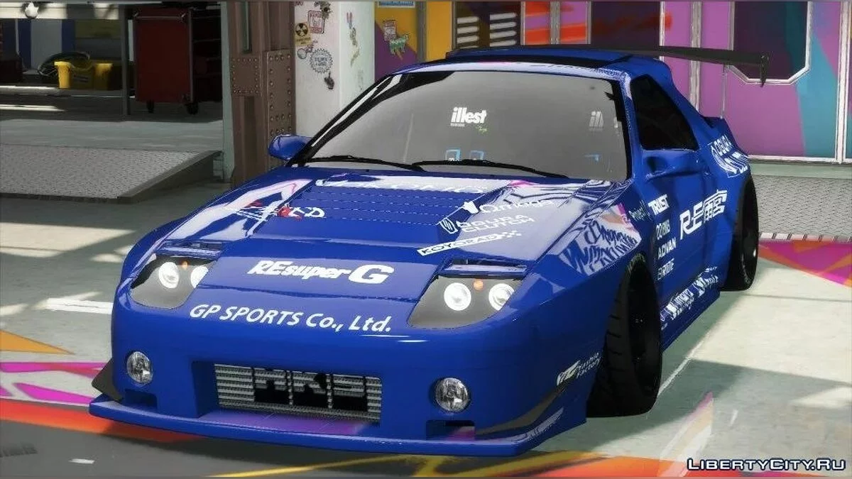 Mazda RX-7 FC3S LHD [Add-On | Tuning | Template | Animated] / GTA 5