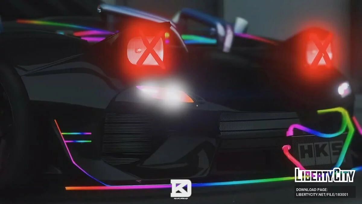 Mazda RX7 Hycade RGB Light / GTA 5