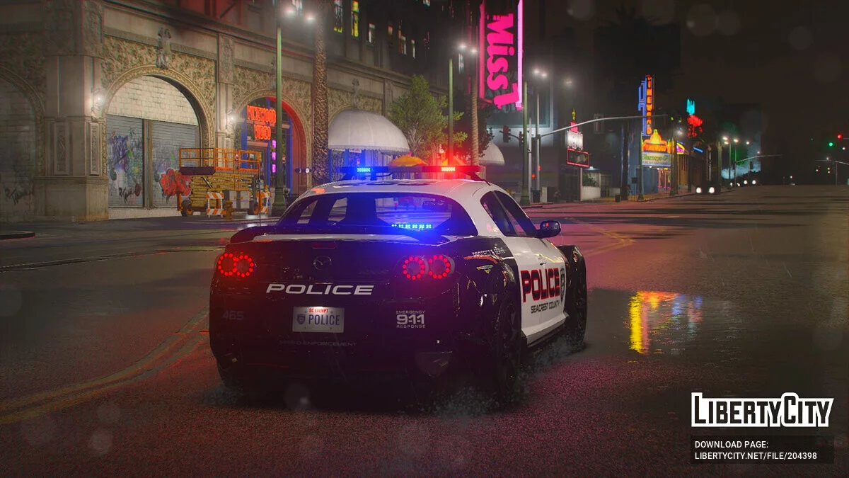 2009 Mazda RX8 SCPD v2.0 / GTA 5