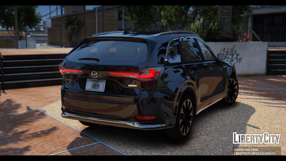 Скачать 2024 Mazda CX-90 Turbo S Premium Plus для GTA 5