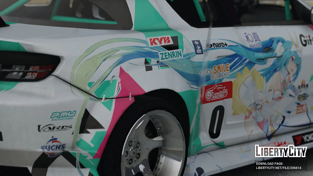 2015 Mazda RX-8 Miku Racing / GTA 5