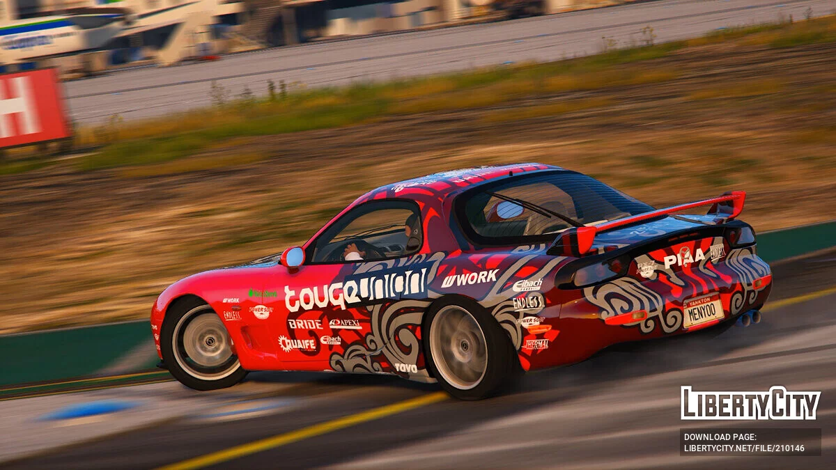 Mazda RX7 (Aki Kimura's Vinyl) Drift King's / GTA 5