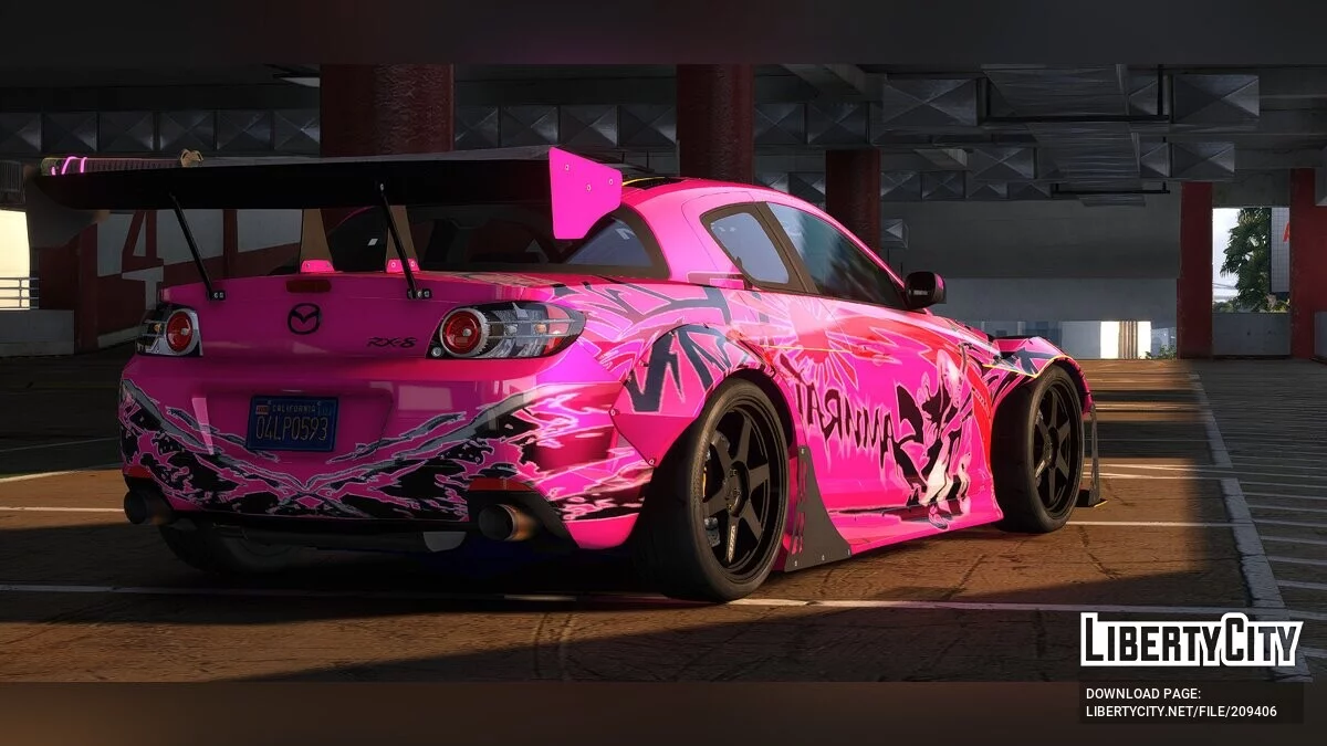 Mazda RX8 Samurai Animated Lights / GTA 5