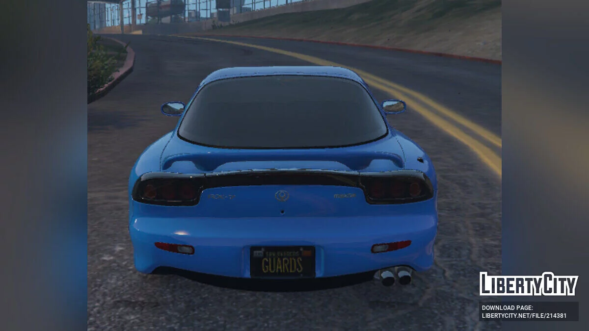 Ливрея OnlyFans для Mazda RX-7 / GTA 5