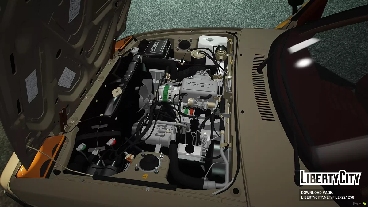 1985 Mazda RX-7 FB GSL-SE v1.1 / GTA 5