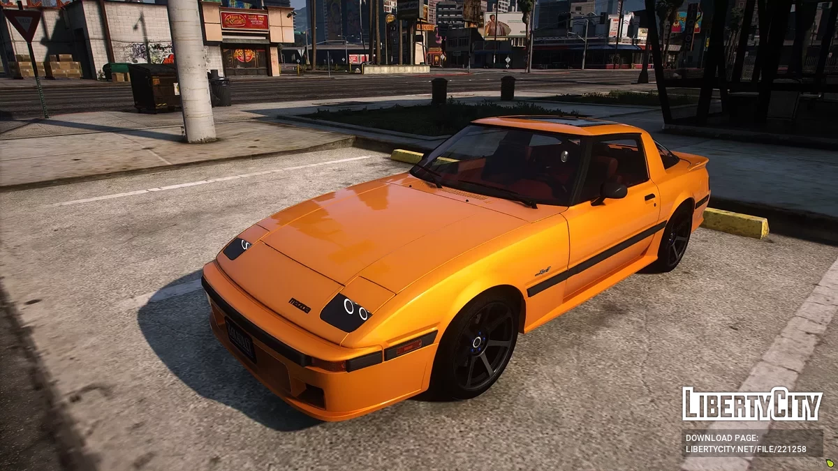 1985 Mazda RX-7 FB GSL-SE v1.1 / GTA 5