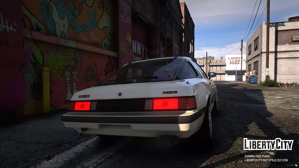 1985 Mazda RX-7 FB GSL-SE v1.1 / GTA 5