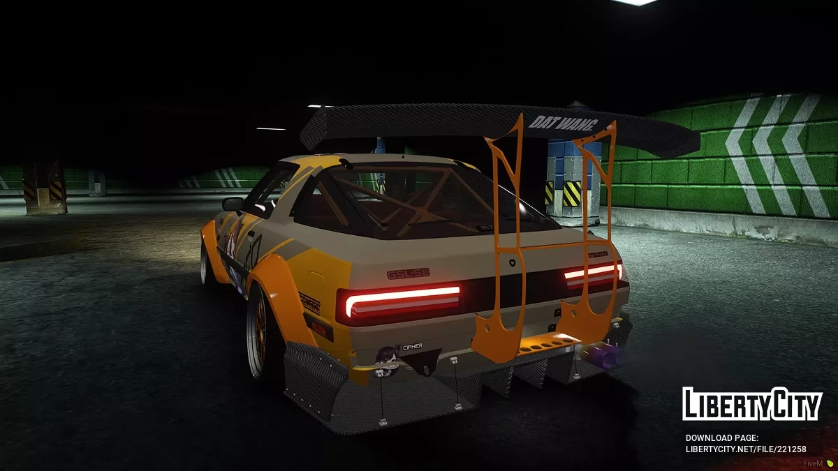 1985 Mazda RX-7 FB GSL-SE v1.1 / GTA 5