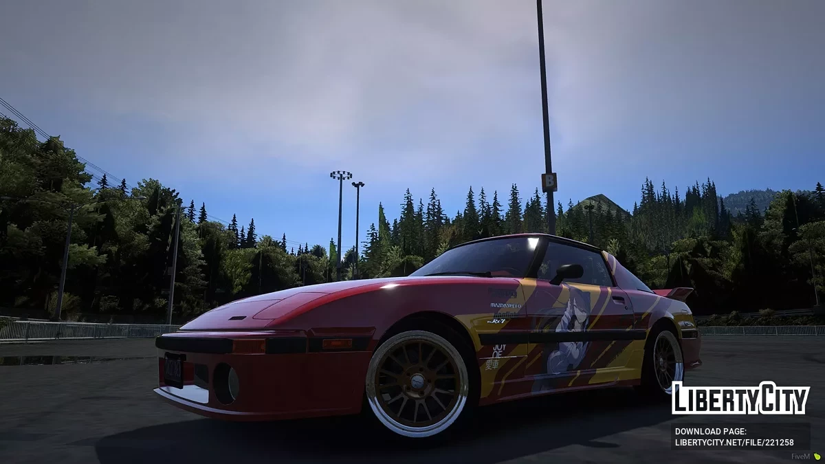 1985 Mazda RX-7 FB GSL-SE v1.1 / GTA 5