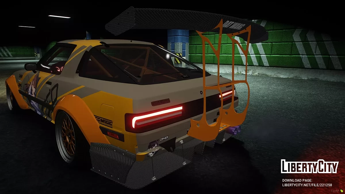 1985 Mazda RX-7 FB GSL-SE v1.1 / GTA 5