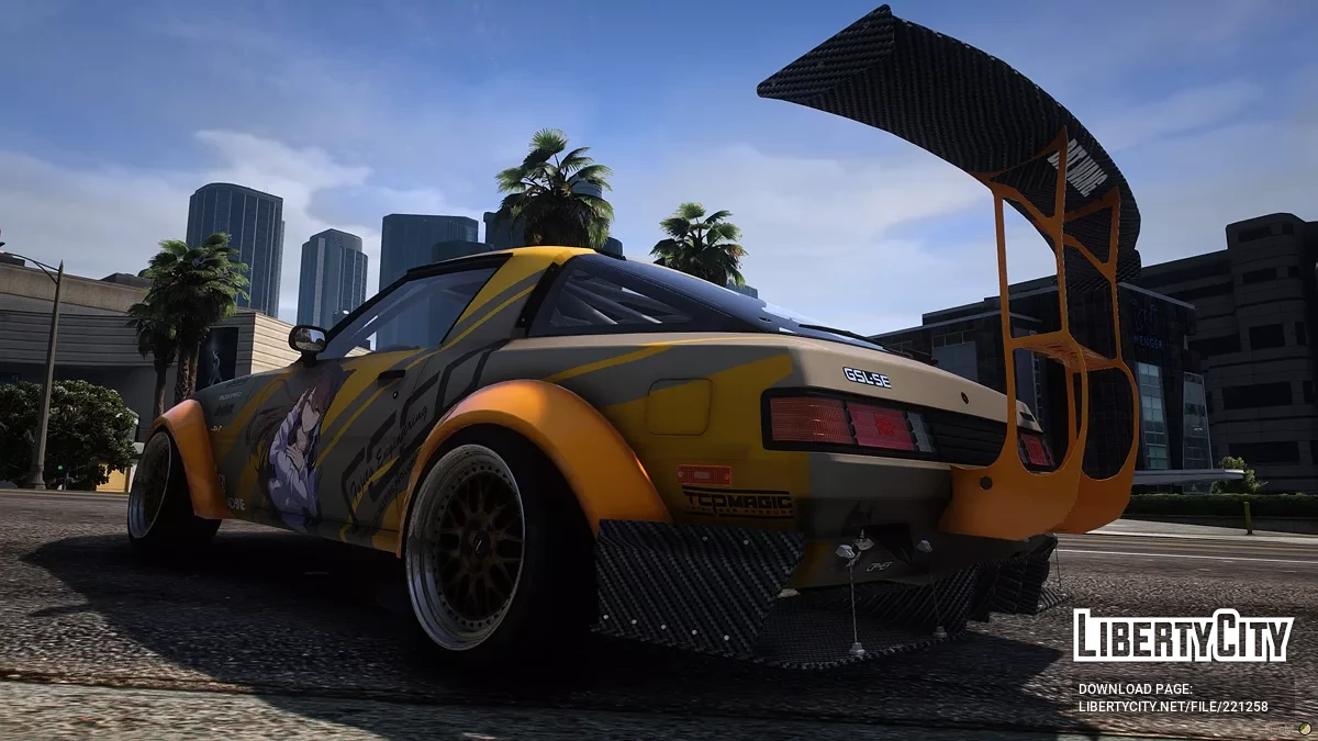 1985 Mazda RX-7 FB GSL-SE v1.1 / GTA 5